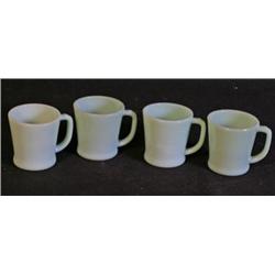 Jadite Fireking Lot 4 Cups