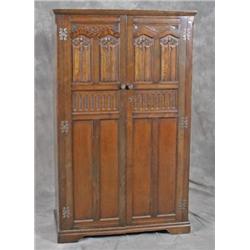 Oak Armoire 2 Door
