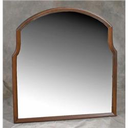 Walnut Framed Mirror