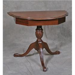 Mahogany 'D' Table Large