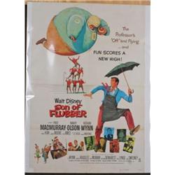 Original 27'x 40' Movie Poster 1974 Son of Flubber