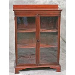 Mahogany 2 Door Bookcase