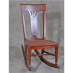 Mahogany Rocker