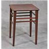 Image 1 : Mahogany Stool w/Pencil Inlay