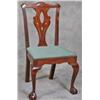 Image 2 : Claw & Ball Chipendale Chair Solid Mahogany