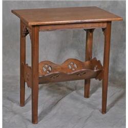 Oak and Mix wood Arts and Crafts Table