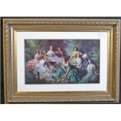 26) Princess Eugenie & Court 46' x 34'H