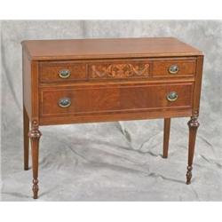 Berkey & Gay Walnut Server w/Carving