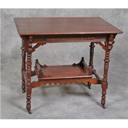 Eastlake Styled Victorian Libary Table