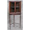 Image 1 : Small Mahogany Corner Cabinet