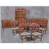 Image 1 : Nice Walnut Dinning Room Set 10pc, Table, 6 Chairs, China, Sideboard, Server