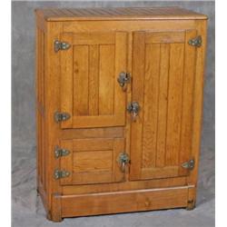 Oak Ice Box