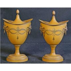 Towle Painted Urns