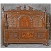 Image 2 : Super Walnut Bed w/Inlay