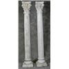 Image 2 : Solid Mahogany Carved Columns 8' Tall