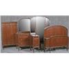 Image 2 : 4pc Walnut Bed Room Set
