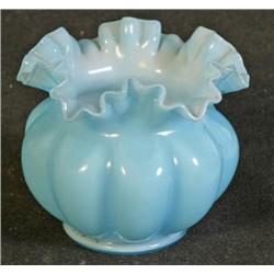 Fenton Vase Blue