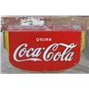Image 1 : Dbl Sided Coke Sign Porcelain 3'x 5'