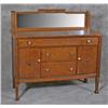 Image 1 : Oak Sideboard w/Mirror