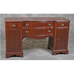 Mahogany Knee Hole Buffet