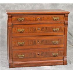 Victorian Walnut Chest