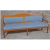 Image 1 : Oak Bench 7' w/Carving