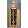 Image 1 : Unusual Wine Bottle Shaped Wine Rack 6' 2' Tall