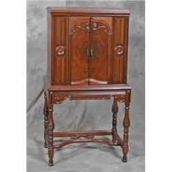 Walnut Music Cabinet