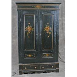 Black Paint Deco 2 Door