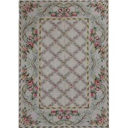 Hand Made Needle Point 3'11x5'9