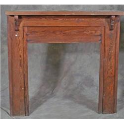 Pine Mantel