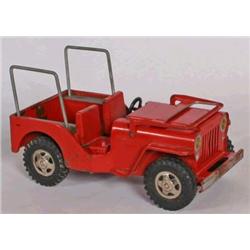 1960's Tonka Metal Jeep