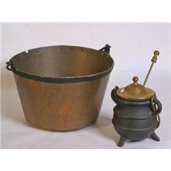 Copper pot w/ Fire Starter
