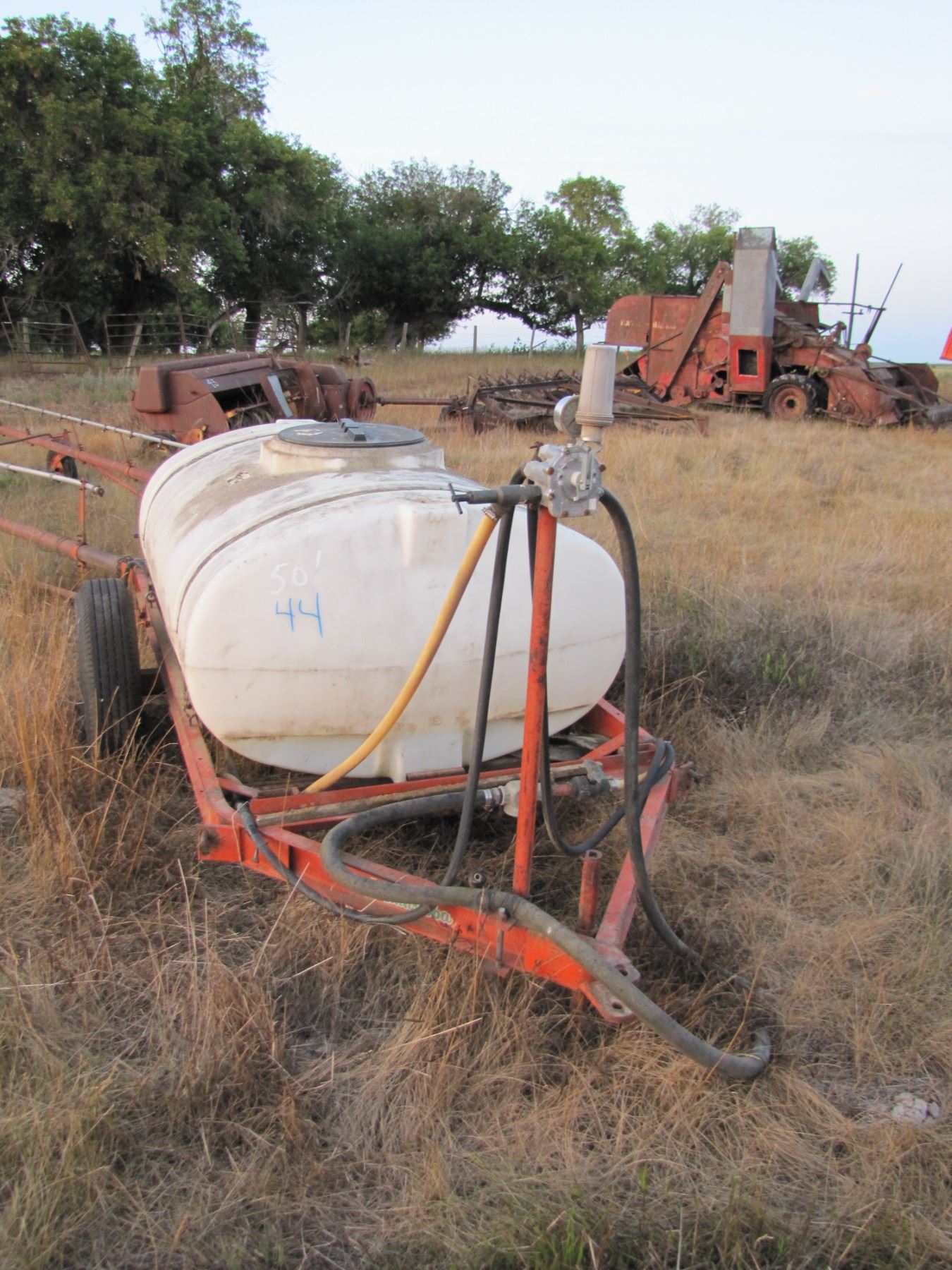 Field sprayer 50 foot
