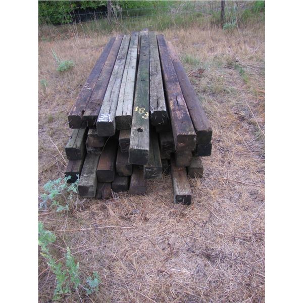 Lot of 4x4 posts