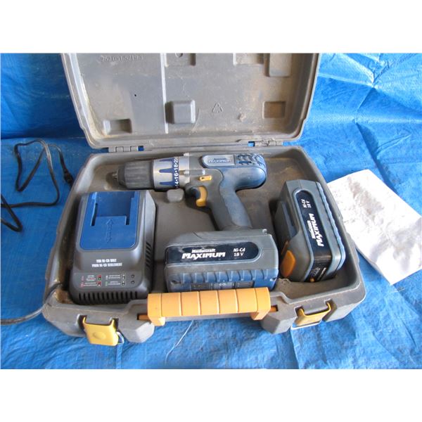 Mastercraft maximum 18 Volt Cordless drill