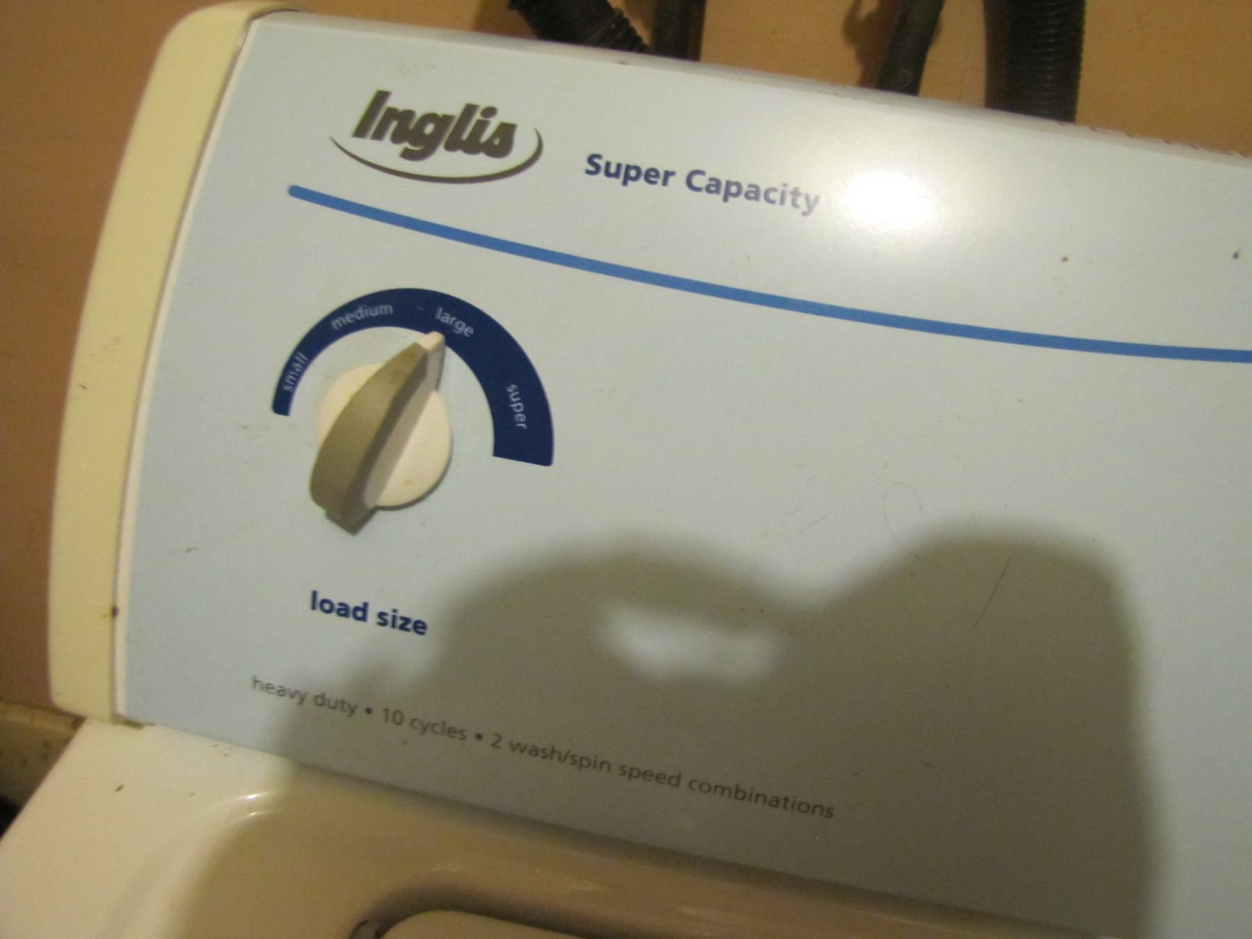Inglis super capacity washing machine WORKING CONDITION