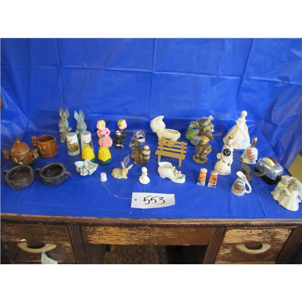 Lot of small figurines