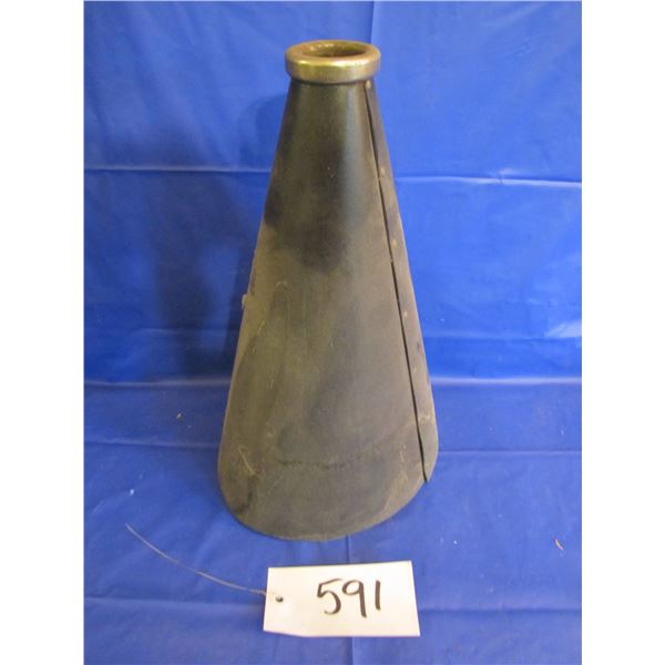 Vintage handheld megaphone