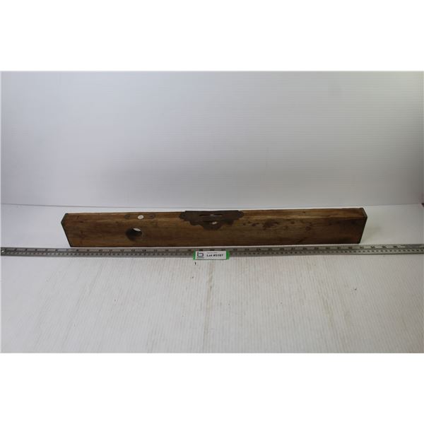 Vintage Wooden 26" Level