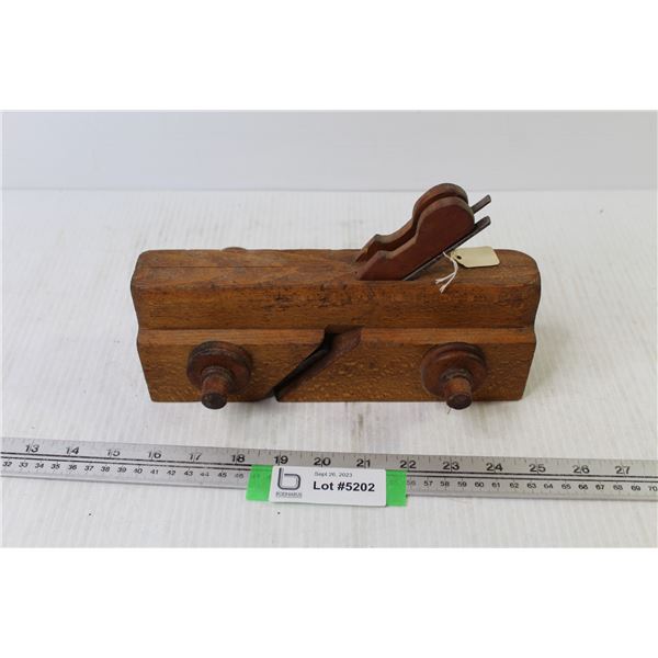 Vintage Wooden Molding Plane