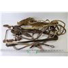 Image 1 : Vintage Leather Horse Items - Harnesses - Bit - Straps