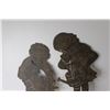 Image 5 : (2) Metal Garden Figurines