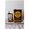 Image 1 : (2) Vintage Tin Cans - Kleen-Flo, Penetrating Oil