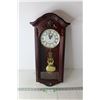 Image 1 : Westminster Chime Quartz Wall Clock (32 x 11")