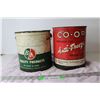 Image 1 : (2) Tin Cans - Co Op, BA