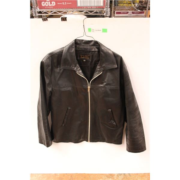 *Men's Leather Jacket - Size XXL