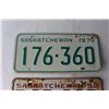Image 3 : (2) Saskatchewan License Plates - 1958, 1970
