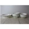 Image 4 : Corelle Green "Crazy Daisy" Dish Set - Bowls, Berry Bowls, Dessert Plates Salad Plates, Dinner Plate