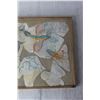 Image 2 : Framed Fresco of Flying Fish- 15" x 10"